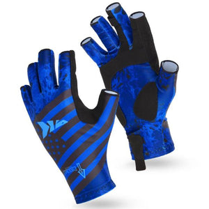 KastKing Fishing Gloves SPF 50 Sun Men Hands Protection Gloves Breathable Outdoor Sportswear Gloves Carp Fishing Apparel Pesca