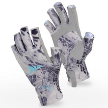Load image into Gallery viewer, KastKing Fishing Gloves SPF 50 Sun Men Hands Protection Gloves Breathable Outdoor Sportswear Gloves Carp Fishing Apparel Pesca