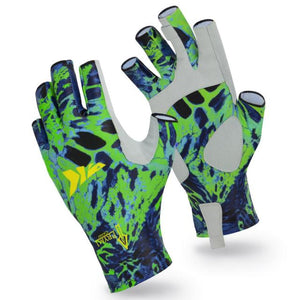 KastKing Fishing Gloves SPF 50 Sun Men Hands Protection Gloves Breathable Outdoor Sportswear Gloves Carp Fishing Apparel Pesca