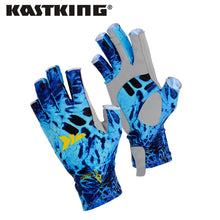 Load image into Gallery viewer, KastKing Fishing Gloves SPF 50 Sun Men Hands Protection Gloves Breathable Outdoor Sportswear Gloves Carp Fishing Apparel Pesca
