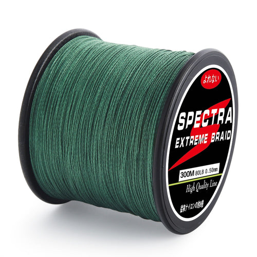 HOT Sale!Super 4 Strands Strong Japanese 300m Brand Multifilament PE Braided Fishing Line 10 20 30 40 50 60 80LB For Fishing