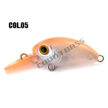 Load image into Gallery viewer, 32mm 3.2g Crank bait Hard Plastic Fishing Lures, Countbass Wobbler Freshwater  Salmon Crappie Fishing Baits