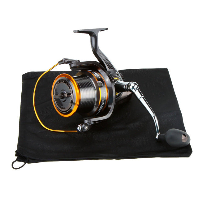 12+1BB 13Ball Bearings Left/Right Interchangeable LJ9000 Super Big Sea Fishing Wheel Metal Spinning Reel High Speed 4.11:1