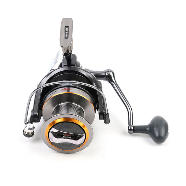 Hot wheels fish spinning reel Big Full Metal Body size 8000 10000 12000 Classic Style carretilhas de pescaria fishing reel