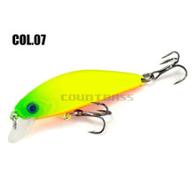 Load image into Gallery viewer, 50mm 6.8g Countbass Sinking Minnow Wobblers  Lures for Fishing, Fixed Weight Trout Fishing Bait Jerkbait Crankbait