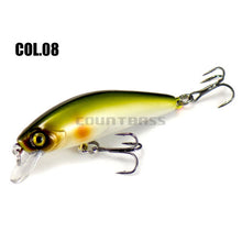 Load image into Gallery viewer, 50mm 6.8g Countbass Sinking Minnow Wobblers  Lures for Fishing, Fixed Weight Trout Fishing Bait Jerkbait Crankbait