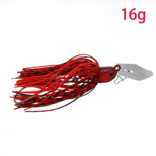 Load image into Gallery viewer, JonStar 13G/16G spinner bait fishing lure Buzzbait chatter bait wobbler isca artificial rubber skirt for bass pike walleye