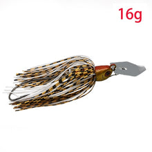 Load image into Gallery viewer, JonStar 13G/16G spinner bait fishing lure Buzzbait chatter bait wobbler isca artificial rubber skirt for bass pike walleye