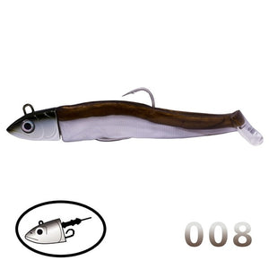 Hunthouse black minnow 25g 40g 60g 120g fishing lure soft pike lure leurre souple shad peche iscas artificiais silicone lure