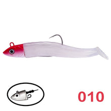 Load image into Gallery viewer, Hunthouse black minnow 25g 40g 60g 120g fishing lure soft pike lure leurre souple shad peche iscas artificiais silicone lure