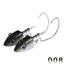 Load image into Gallery viewer, Hunthouse black minnow 25g 40g 60g 120g fishing lure soft pike lure leurre souple shad peche iscas artificiais silicone lure
