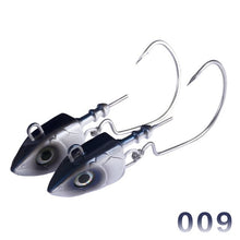 Load image into Gallery viewer, Hunthouse black minnow 25g 40g 60g 120g fishing lure soft pike lure leurre souple shad peche iscas artificiais silicone lure