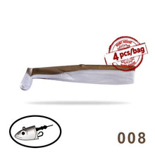 Load image into Gallery viewer, Hunthouse black minnow 25g 40g 60g 120g fishing lure soft pike lure leurre souple shad peche iscas artificiais silicone lure