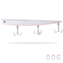 Load image into Gallery viewer, Hunthouse swimbait bay ruf manic fishing lure pencil bait sinking 99mm 18.5g 155mm 31.5g origin hook for sea bass bluefish perch