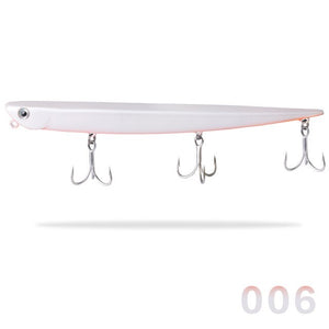 Hunthouse swimbait bay ruf manic fishing lure pencil bait sinking 99mm 18.5g 155mm 31.5g origin hook for sea bass bluefish perch